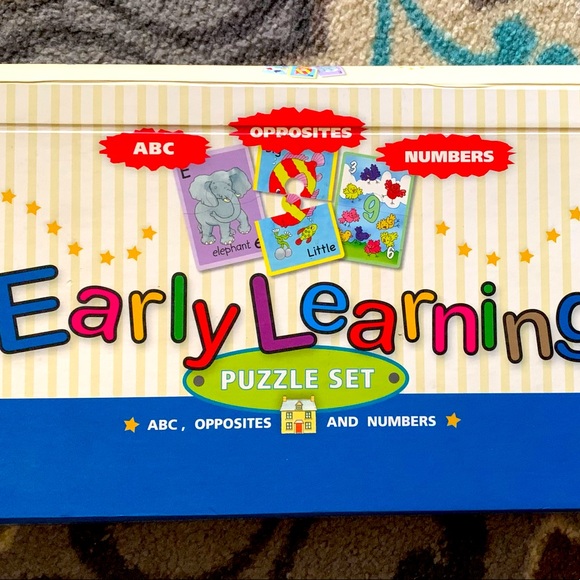 Early learning puzzle set flashcards - Picture 2 of 11